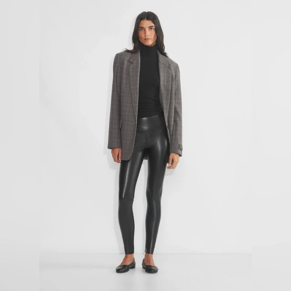 ◾️Aritzia Wilfred Free Daria Faux Leather Pant Leggings - Picture 3 of 12